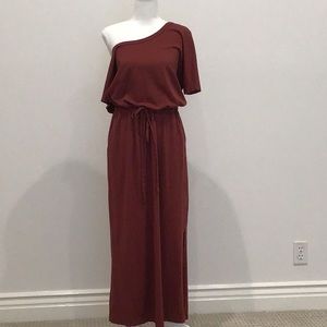 Terracotta Michael Stars T-shirt Maxi Dress